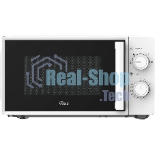Микроволновая печь OASIS MW-70RW белый, 20 л, 700 Вт, переключатели — поворотный механизм