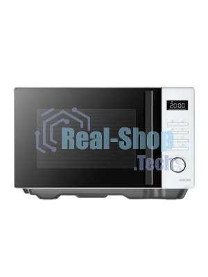 Микроволновая печь Centek CT-1563 белый, 23 л, 800 Вт, переключатели - кнопки, поворотный механизм