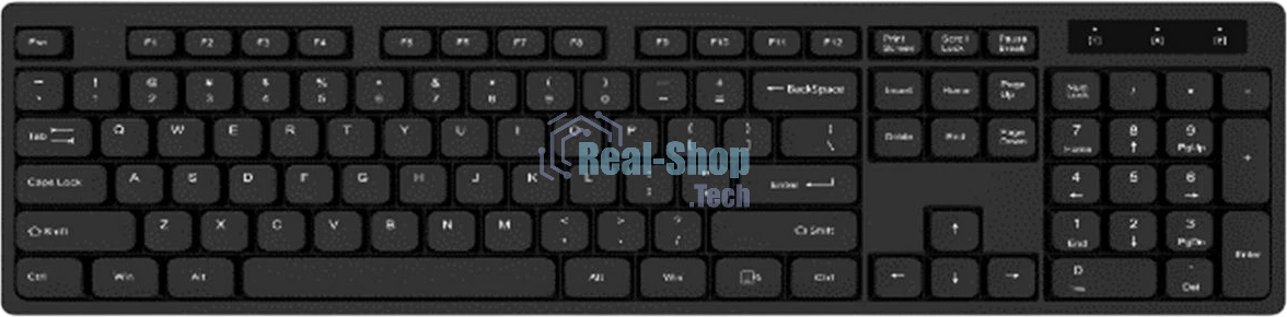 Клавиатура Raskat K005 проводная, USB Type-A, чёрный