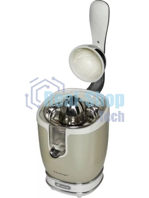 Соковыжималка Ariete 0413/03 Vintage бежевый, цитрусовая, 85 Вт, 600 мл, механическое