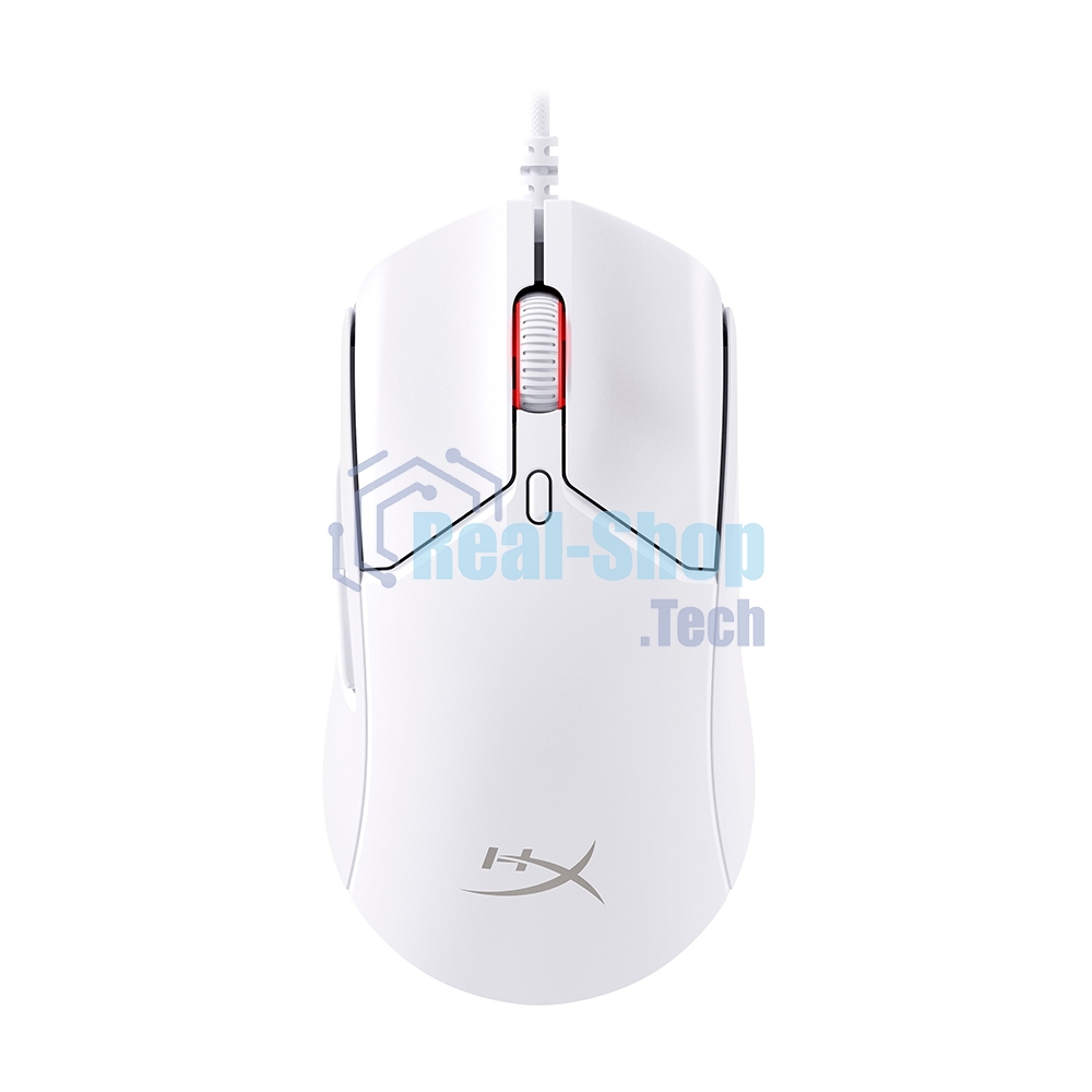 Мышь проводная HyperX Pulsefire Haste 2 белый, 26000 dpi, USB, кнопки - 6