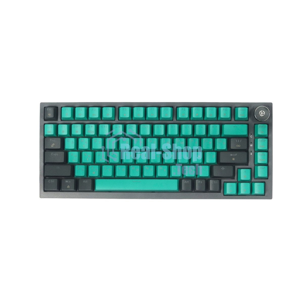 Клавиатура Raskat KM006 проводная, USB Type-A, чёрный/серый
