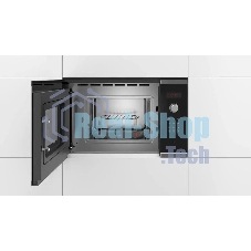 Встраиваемая микроволновая печь Bosch BFL523MS0 20л. 800Вт нержавеющая сталь/черный