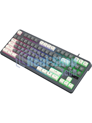 Клавиатура Oklick 711G проводная, USB Type-A, серый