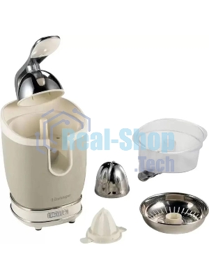 Соковыжималка Ariete 0413/03 Vintage бежевый, цитрусовая, 85 Вт, 600 мл, механическое