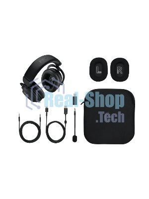 Гарнитура Logitech G PRO X 2 LightSpeed чёрный, беспроводная + проводная, радиоканал, до 50 ч