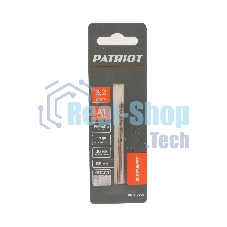 Сверло PATRIOT EXPERT по металлу, Р6М5К5, 3,2 мм, 1 шт в блистере