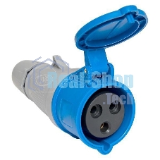 Розетка переносная 223 2P+PE 32А 220 В IP44 PROxima EKF ps-223-32-220-PRO