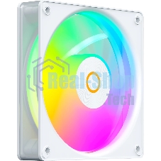 Вентилятор для корпуса Ocypus Gaммa F12 Elite WH ARGB REVERSE BLADE, 120x120x25мм, 4-PIN PWM, 600-1800 RPM, 26 DBA MAX, HYDRO BEARING