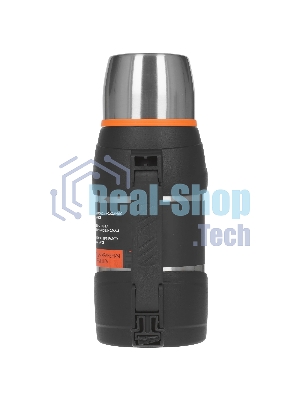 Термос Lara LR04-60 1,3 л, нержавеющая сталь, пищевой нейлон, пластмасса, силикон