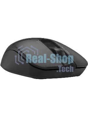 Мышь беспроводная A4Tech Fstyler FG12S черный, 1200 dpi, радиоканал, USB, кнопки - 3