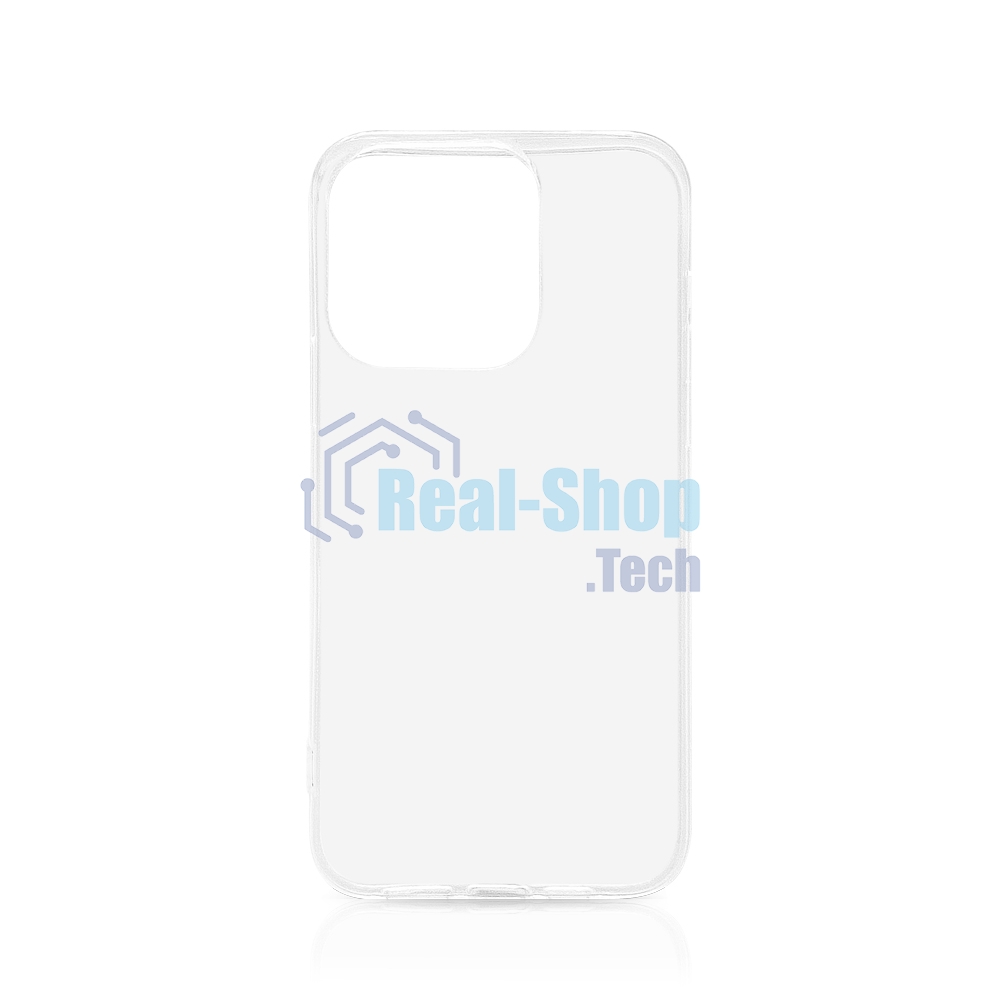 Чехол (клип-кейс) DF iCase-28, для Apple iPhone 14 Pro, прозрачный