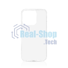Чехол (клип-кейс) DF iCase-28, для Apple iPhone 14 Pro, прозрачный