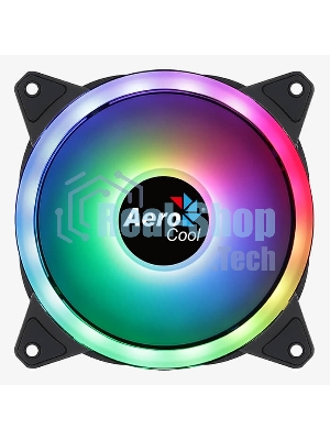 Вентилятор для корпуса Aerocool/Formula Duo 12 черный, 120 мм, 1000 об/мин, 19.7 дБ, 6 pin