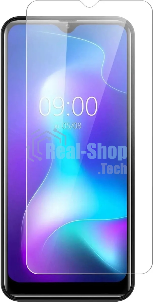 Защитное стекло для экрана BoraSCO Hybrid Glass для BQ Magic E гибридная