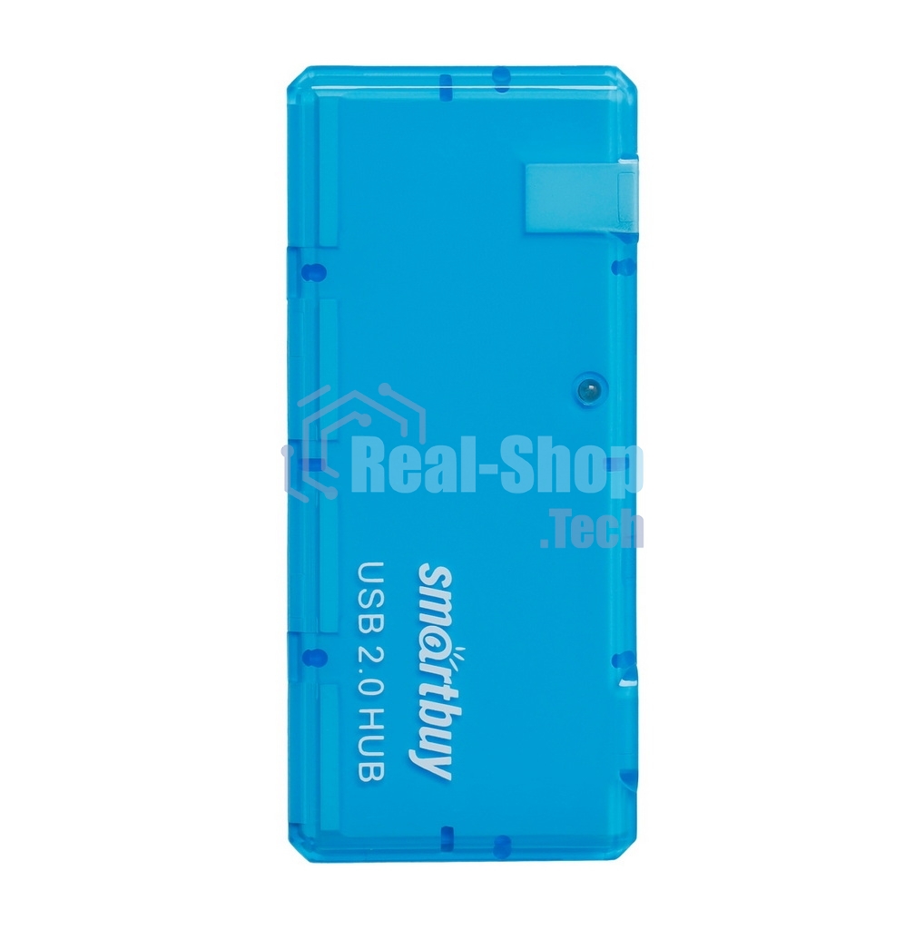 USB-концентратор Smartbuy SBHA-6110-B, USB 2.0, USB 4 порта, USB