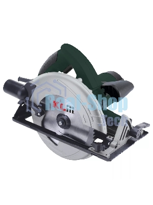Профессиональная пила циркулярная KLPRO KLDAT18501 1350 w 190мм (сеть, 1350Вт, 5000об/мин, 190мм, 20мм)