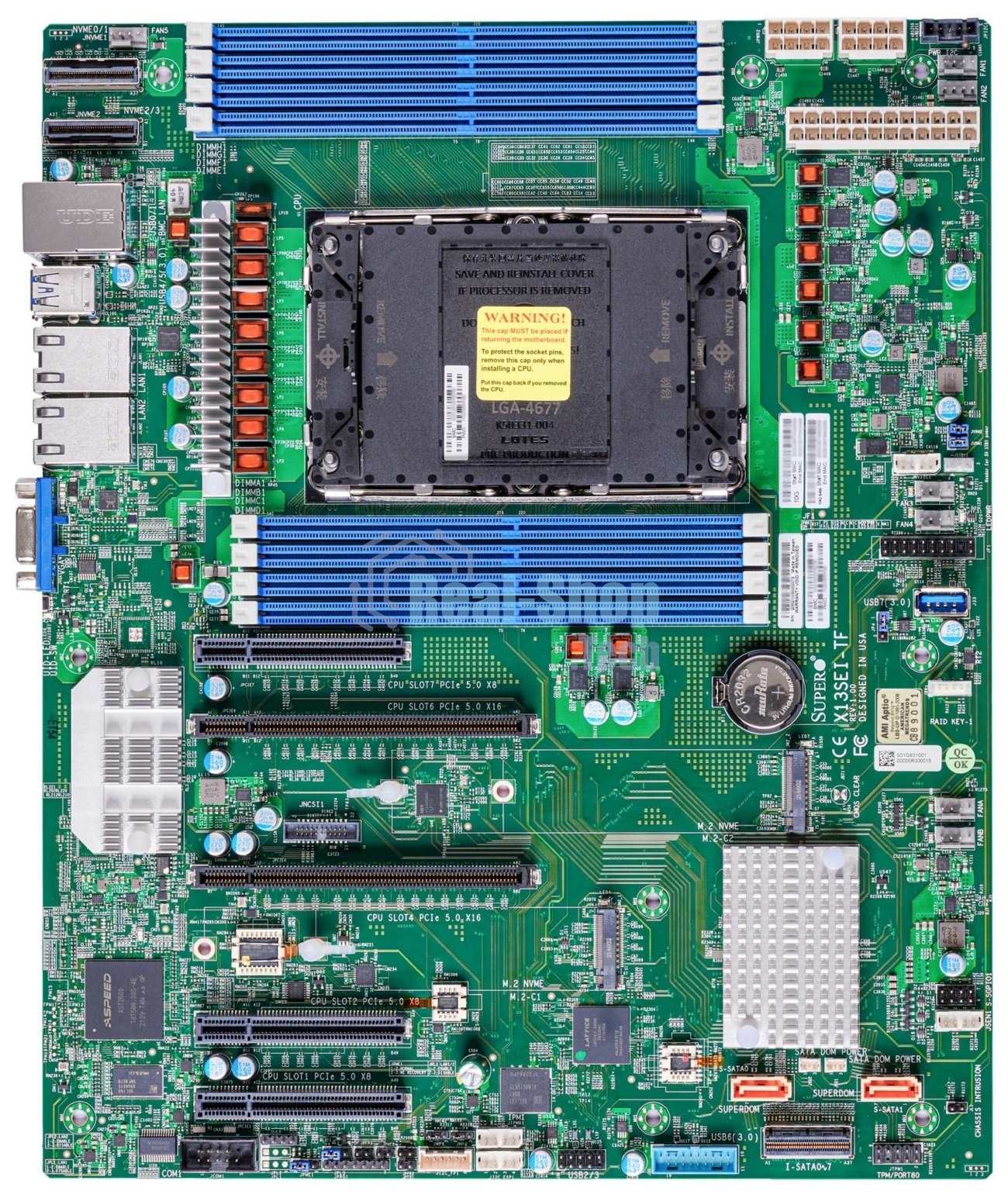 Материнская плата Supermicro MBD-X12STL-F-B, LGA1200, Intel C252, 4xDDR4, 6xSATA, 1xM.2 (PCIe 3.0 x4), 1xPCIe 4.0 x16, 2xPCIe 4.0 x8, 1xPCIe 4.0 x4, 2xLAN, mATX