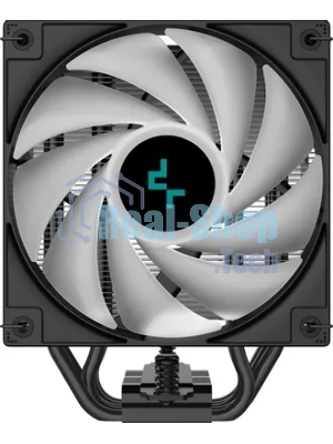 Кулер для процессора DEEPCOOL AG500 BK ARGb черный, 120 мм, алюминий/медь, 1850 об/мин, 29.4 дБ, 4 pin, 240 Вт, 155 мм