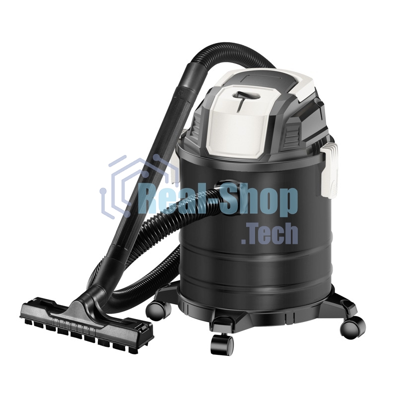 Пылесос строительный Kranz KR15, 1200Вт, 15л, 4м