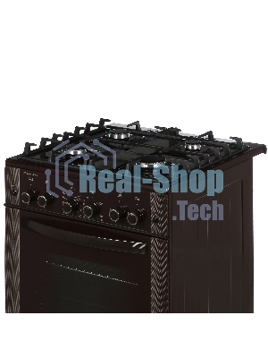 Плита газовая Gefest 6500-02 0045 коричневый, конфорок 4 шт, духовка 52 л, 60 см x 85 см x 60 см
