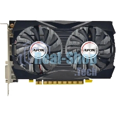 Видеокарта AFOX Geforce GTX1050 4Gb GDDR5 128Bit DVI/HDMI/DP LP Dual Fan (AF1050-4096D5H4-V2)