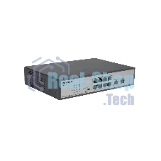 Коммутатор неуправляемый PoE ORIGO Unmanaged Switch 8x1000Base-T PoE, 2x1000Base-T, PoE Budget 120W, Long-range PoE up to 250m, 19