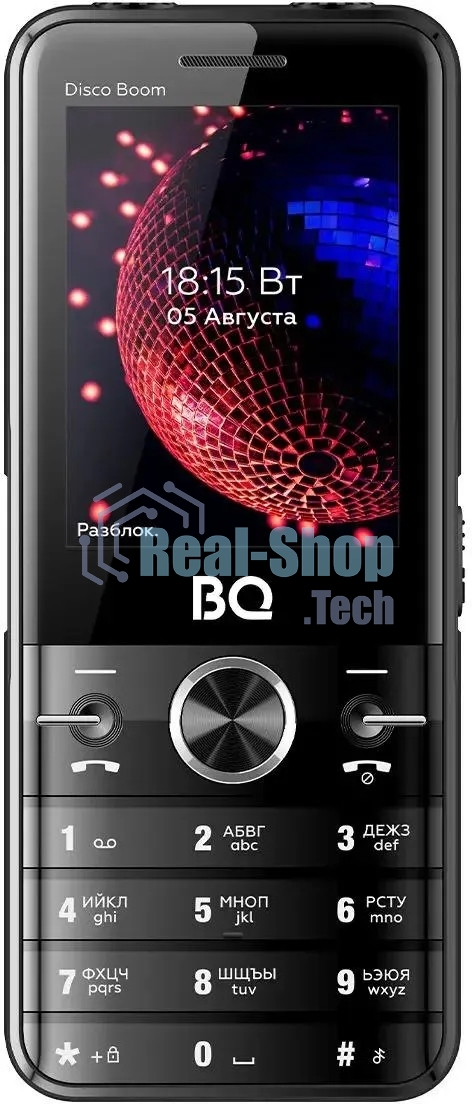 Мобильный телефон BQ 2842 Disco Boom черный