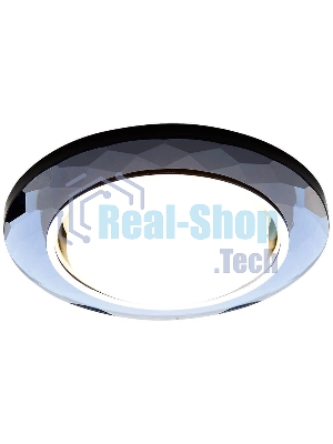 Точечный светодиодный светильник Ambrella Light хром/тонированный GX53 G8077 BK