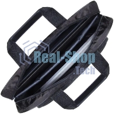 Сумка для ноутбука ExeGate EX264611RUS Office F1596 Black, черная, полиэстер, для ноутбуков до 15.6