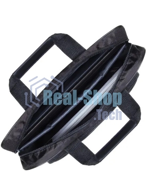Сумка для ноутбука ExeGate EX264611RUS Office F1596 Black, черная, полиэстер, для ноутбуков до 15.6