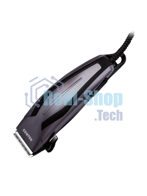 Машинка для стрижки волос Centek CT-2128 черный/фиолетовый
