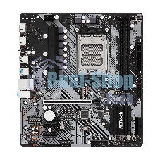 Материнская плата ASRock B650M-H/M.2+, AM5, AMD B650, 2xDDR5, 4xSATA, 2xM.2, 1xPCIe 4.0 x16, 1xDP, 1xHDMI, 1x1Gb LAN, 2xUSB 2.0, 3xUSB 3.2 Gen 1, 1xUSB-C, 3x3.5 мм, 7.1, Micro-ATX