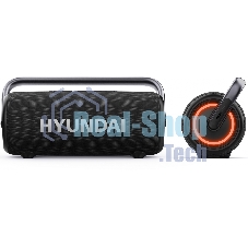 Колонка портативная Hyundai H-PS1029 черный 220W 4.1 BT 10м 4800mAh