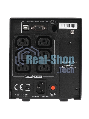 Источник бесперебойного питания CyberPower PR750ELCD 750 ВА/675 Вт/USB/RJ-11/RJ-45/6 x IEC 320 C13 (компьютерная)