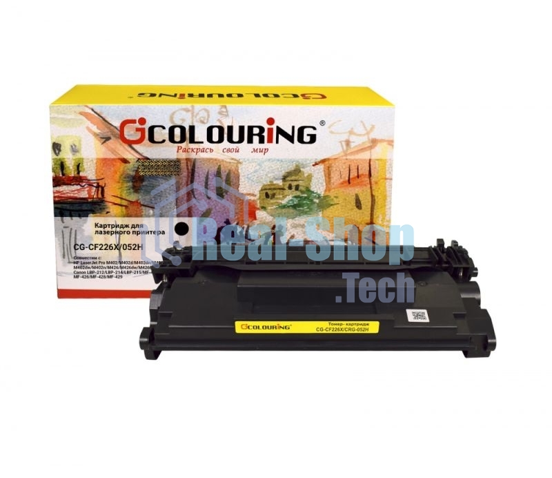 Картридж лазерный Colouring CG-CF226X/CRG-052H черный (9200 стр) для HP LaserJet Pro M402/M402d/M426/Canon LBP-212/LBP-214/MF-426/MF-428
