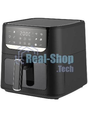 Аэрогриль TopDevice TDA601 черный, 1500 Вт, 6 л, сенсор, 12 программ