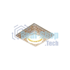 Точечный светодиодный светильник Ambrella Light бежевый гипс MR16 D2920 BG