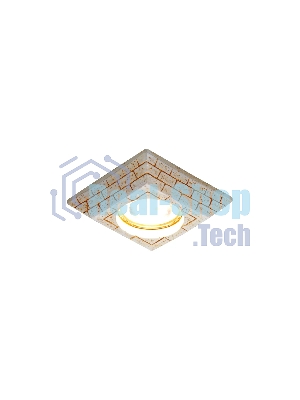 Точечный светодиодный светильник Ambrella Light бежевый гипс MR16 D2920 BG