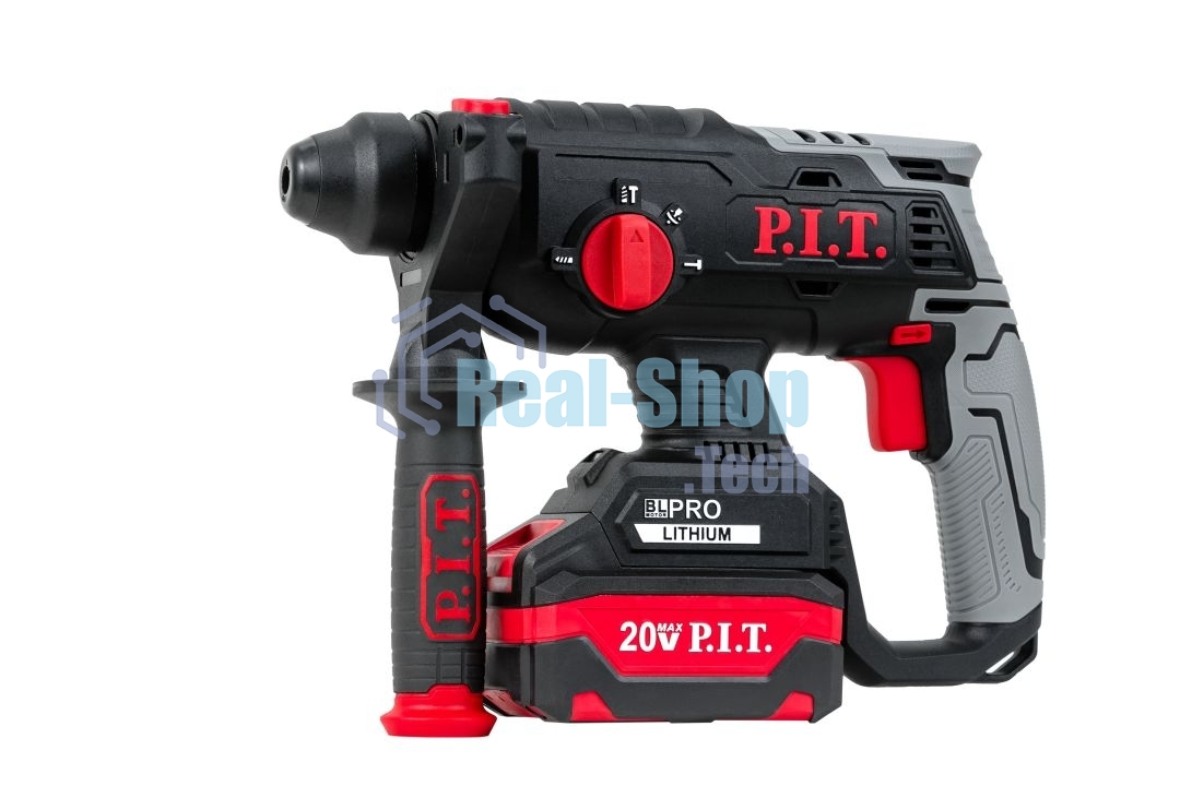 Перфоратор P.I.T. PBH20H-22B/1, SDS-plus, 20 В, 1.8 Дж, от аккумулятора