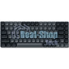 Клавиатура Satechi SM1 Slim Dark гибридная, USB Type-A, Bluetooth, радиоканал, чёрный