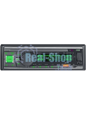 Автомагнитола Digma MCP-518, 1 DIN, Bluetooth, USB Type-A, AUX