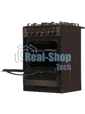 Плита газовая Gefest 6500-02 0045 коричневый, конфорок 4 шт, духовка 52 л, 60 см x 85 см x 60 см