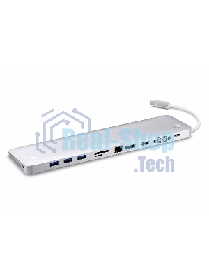 Док-станция ATEN UH3240-AT, USB, HDMI, HDMI/Ethernet/USB-A/USB-C/SDXC/SDHC/SD/microSDXC/microSDHC/microSD, USB Type-C