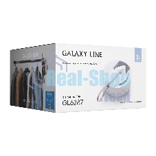 Отпариватель Galaxy GL 6287 небесный, 2500 Вт, 45 г/мин, 600 мл