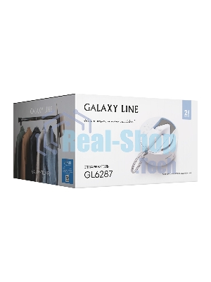 Отпариватель Galaxy GL 6287 небесный, 2500 Вт, 45 г/мин, 600 мл