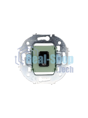 Розетка компьютерная СП OSEN RJ45 кат.6 механизм серый матовый LEZARD 743-7488-140