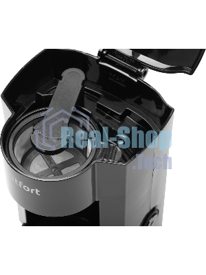 Кофеварка капельная Kitfort KT-763 350Вт черный