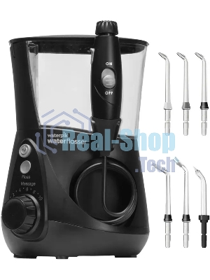 Ирригатор Waterpik WP-662 черный, от сети, 650 мл, 10 режимов