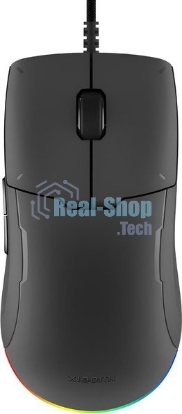 Мышь проводная Xiaomi Gaming Mouse Lite черный, 6200 dpi, USB, кнопки - 5